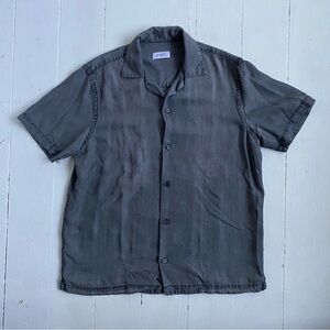 Saturdays New York City Charcoal Button-Up Shirt